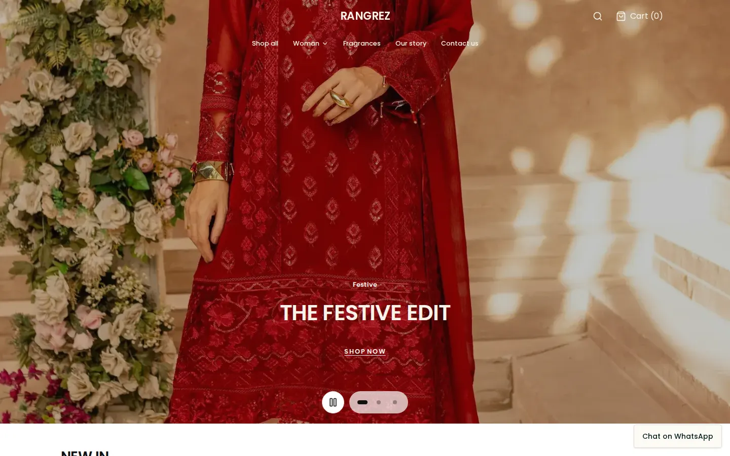 Rangrez store template